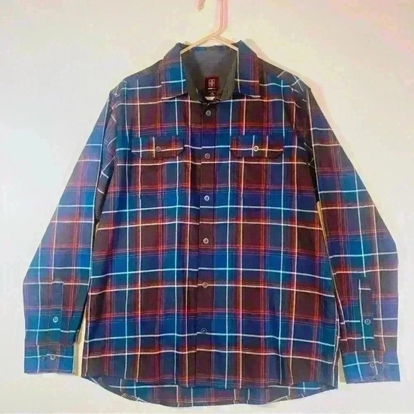 Men’s Swiss Tech Long sleeve button up. LG 42-44 - Picture 3 of 11